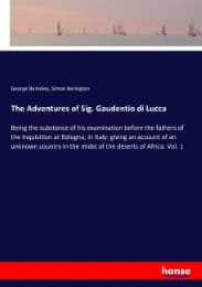 Cover von The Adventures of Sig. Gaudentio di Lucca