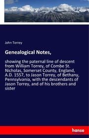 Cover von Genealogical Notes,
