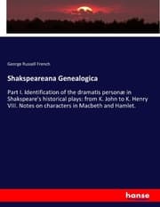 Cover von Shakspeareana Genealogica