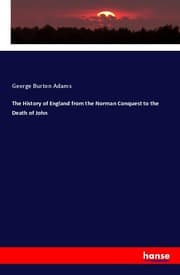 Cover von The History of England from the Norman Conquest to the Death of John