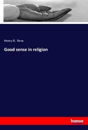 Cover von Good sense in religion
