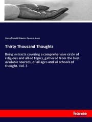 Cover von Thirty Thousand Thoughts