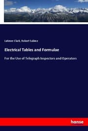 Cover von Electrical Tables and Formulae