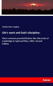 Cover von Life's work and God's discipline: