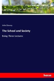 Cover von The School and Society