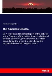 Cover von The American senator,