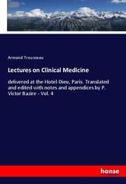 Cover von Lectures on Clinical Medicine