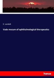 Cover von Vade mecum of ophthalmological therapeutics
