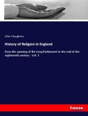 Cover von History of Religion in England