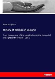 Cover von History of Religion in England