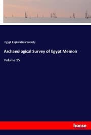 Cover von Archaeological Survey of Egypt Memoir