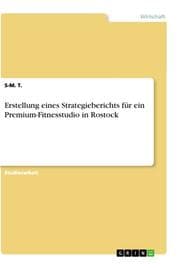 Cover von Erstellung eines Strategieberichts für ein Premium-Fitnesstudio in Rostock