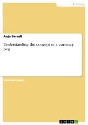 Cover von Understanding the concept of a currency peg