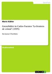 Cover von Grenzbilder in Carlos Fuentes 'La frontera de cristal' (1995)