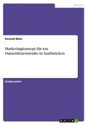 Cover von Marketingkonzept für ein Damenfitnessstudio in Saarbrücken