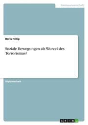 Cover von Soziale Bewegungen als Wurzel des Terrorismus?