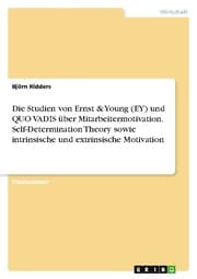 Cover von Die Studien von Ernst & Young (EY) und QUO VADIS über Mitarbeitermotivation. Self-Determination Theory sowie intrinsische und extrinsische Motivation