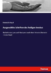 Cover von Ausgewählte Schriften des heiligen Irenäus