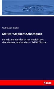 Cover von Meister Stephans Schachbuch