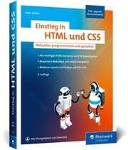 Cover von Einstieg in HTML und CSS