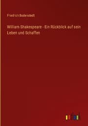 Cover von William Shakespeare - Ein Rückblick auf sein Leben und Schaffen