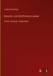 Cover von Künstler- und Schriftsteller-Lexikon