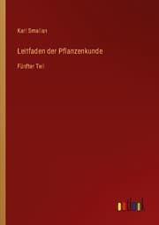 Cover von Leitfaden der Pflanzenkunde