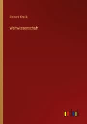 Cover von Weltwissenschaft