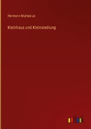 Cover von Kleinhaus und Kleinsiedlung