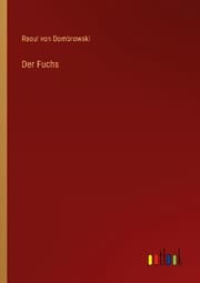 Cover von Der Fuchs