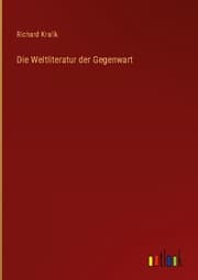 Cover von Die Weltliteratur der Gegenwart