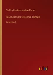 Cover von Geschichte des teutschen Handels