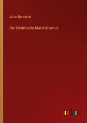 Cover von Der historische Materialismus