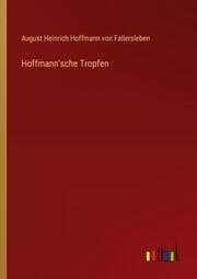 Cover von Hoffmann'sche Tropfen