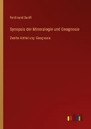 Cover von Synopsis der Mineralogie und Geognosie