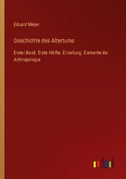 Cover von Geschichte des Altertums