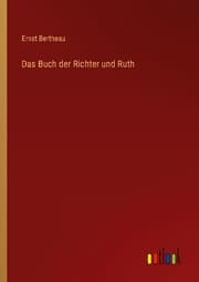 Cover von Das Buch der Richter und Ruth