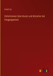 Cover von Zeitstimmen über Kunst und Künstler der Vergangenheit