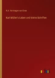 Cover von Karl Müller's Leben und kleine Schriften