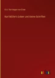 Cover von Karl Müller's Leben und kleine Schriften