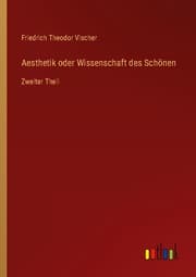 Cover von Aesthetik oder Wissenschaft des Schönen