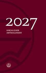 Cover von Kirchlicher Amtskalender 2027 - rot