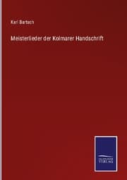Cover von Meisterlieder der Kolmarer Handschrift
