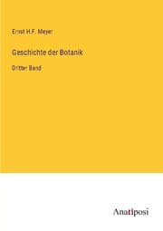 Cover von Geschichte der Botanik