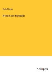 Cover von Wilhelm von Humboldt