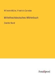 Cover von Mittelhochdeutsches Wörterbuch