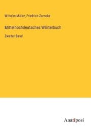 Cover von Mittelhochdeutsches Wörterbuch
