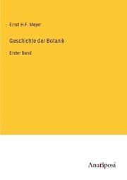Cover von Geschichte der Botanik