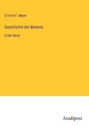Cover von Geschichte der Botanik
