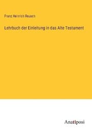 Cover von Lehrbuch der Einleitung in das Alte Testament